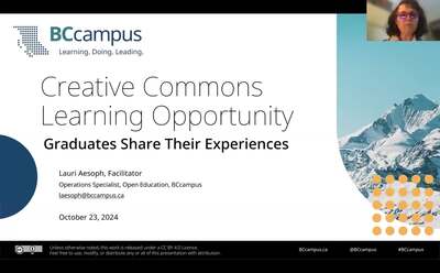 Creative Commons Learning Opportunity: Graduates Share Their ...